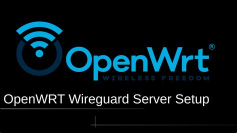 Before establishing a successful connection, a proper config setup on both side is required. . Openwrt wireguard server